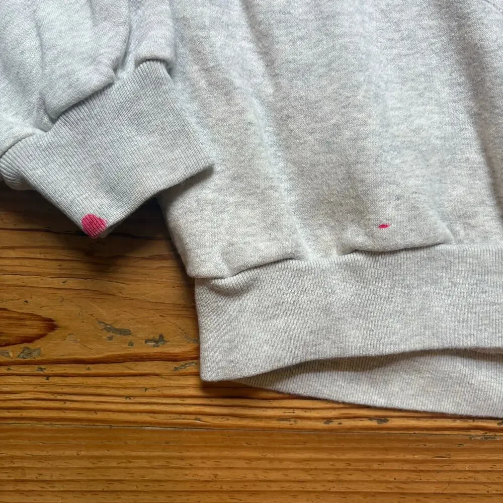Gap Disney Minnie Mouse silver graphic crew girls‎ sweatshirt SIZE 10